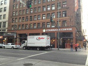 Starbucks on Spring Street