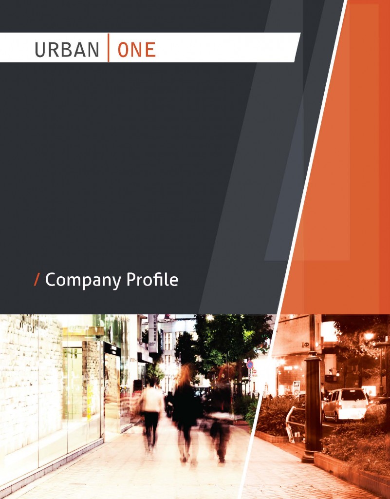Urban One Mgmt Company Profile Cover Page
